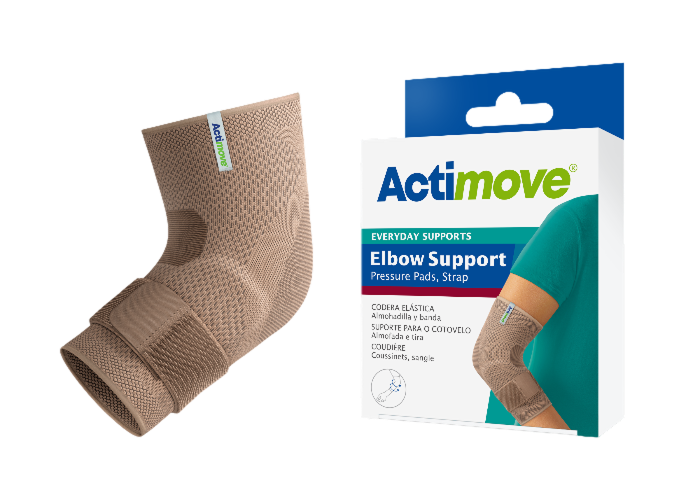 Confezione e immagine del prodotto Codera Actimove Everyday Supports, perfetto per chi ha dolori alle articolazioni. Confezione e immagine del prodotto Codera Actimove Everyday Supports, perfetto per chi ha dolori alle articolazioni.